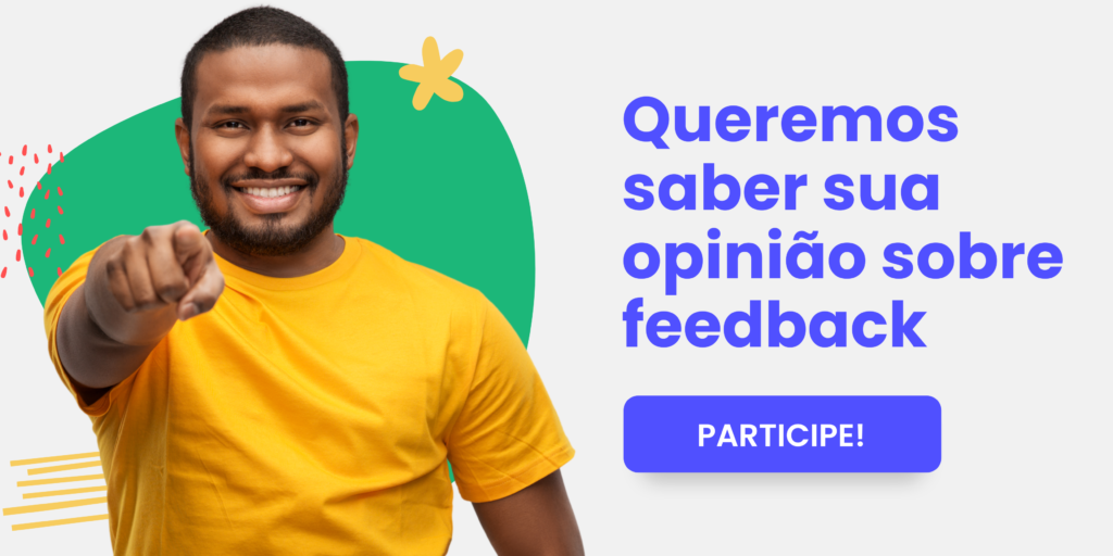 queremos saber sua opinião sobre feedback